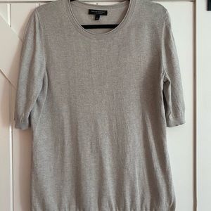 Banana Republic Silk Cashmere Short Sleeve Sweater